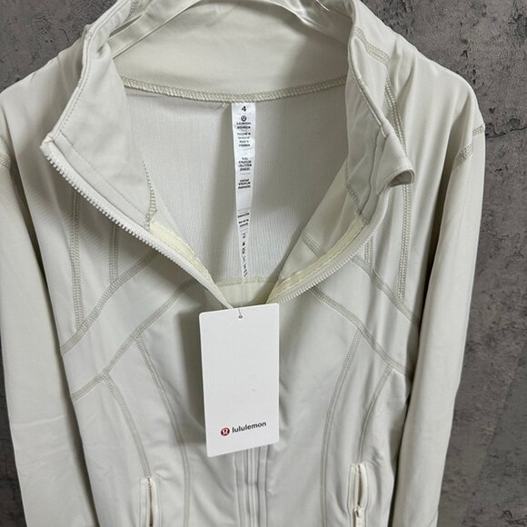 Lululemon Athletica White Yoga Jacket - Picture 6 of 9